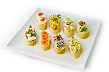 Mini Open Sandwich Selection