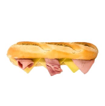 Wiltshire Ham and Smoked Cheddar - Baguette