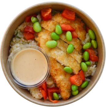Chicken Katsu and Tempura Rice - Individual
