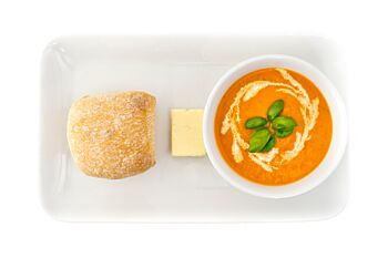 Roasted Mediterranean Vegetable Soup