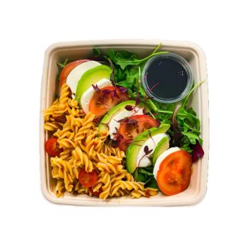 Tricolore Salad with Pasta - Bento Box