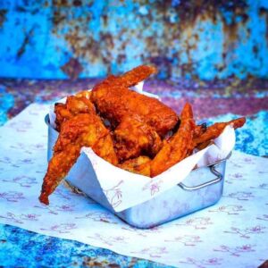 Buffalo Chicken Wings (8 pcs)