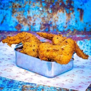 Crispy Fried Buttermilk Wings (4 pcs)