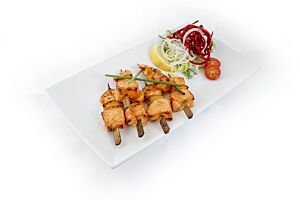 Roasted Salmon Brochettes