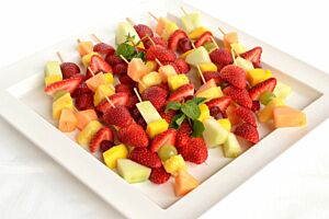 Strawberry and Fruit Brochettes