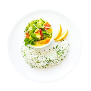 Malaysian Vegetable Curry and Rice Menu 