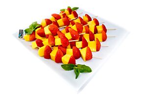 Mango and Strawberry Skewers 