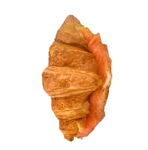 Smoked Salmon and Cream Cheese - Filled Croissant