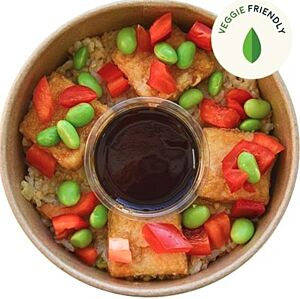 Fried Tofu and Tempura Rice - Individual